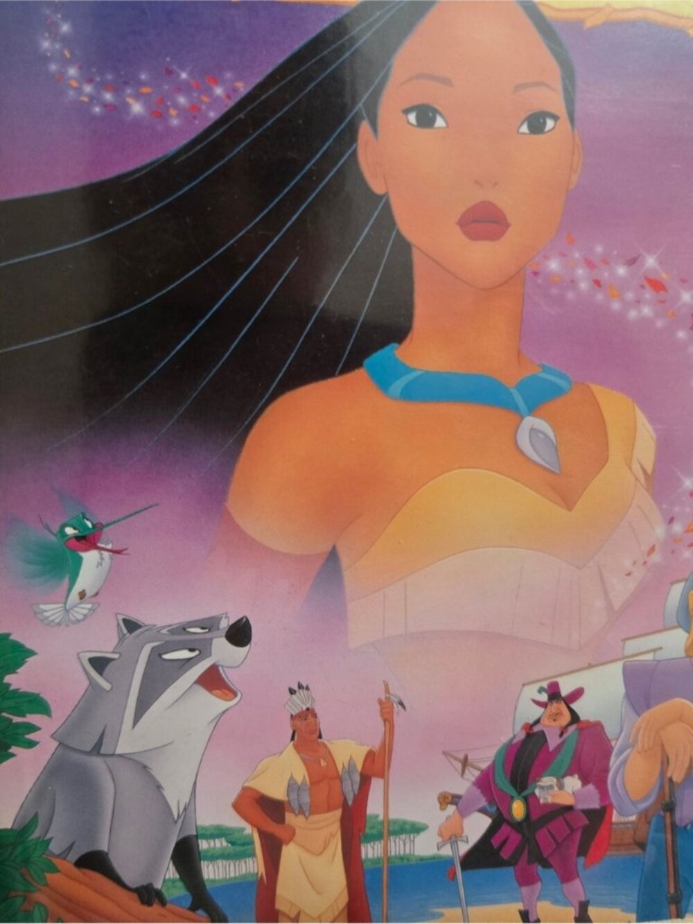 Disney Pocahontas VHS Walt Disney Masterpiece Collection Clamshell Vintage Movie - Picture 5 of 12